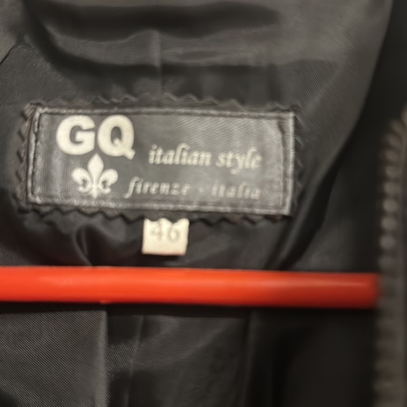 GQ Firenze-Italia Pure Leather short jacket! Classy, stylish, sassy!UK S/M! NWOT - Picture 4 of 16